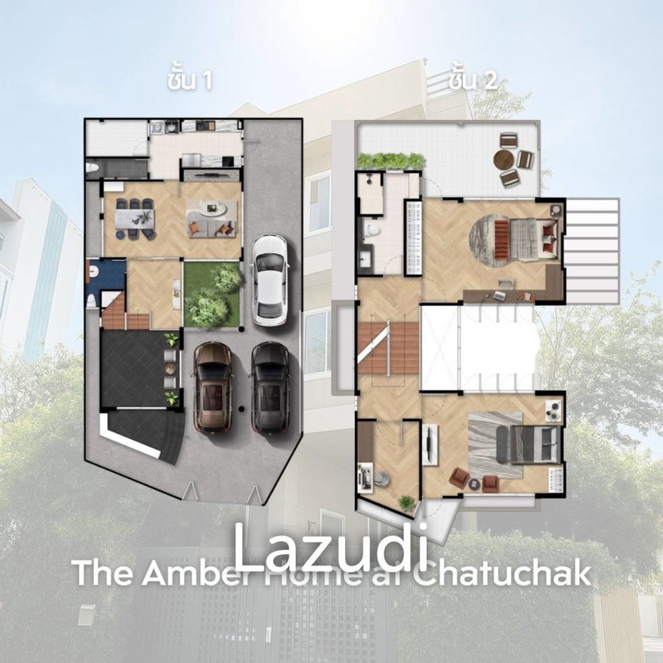 รูป 5 Bed  Detached House At The Amber at Chatuchak - รูปที่ 32/32