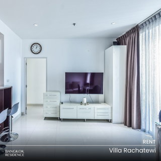 รูปภาพ Rental Condo ⚡️ Villa Rachatewi, 2BR 85 sq.m. 40K 🛋️ Beautiful Fully Furnished Unit, Near BTS Ratchathewi