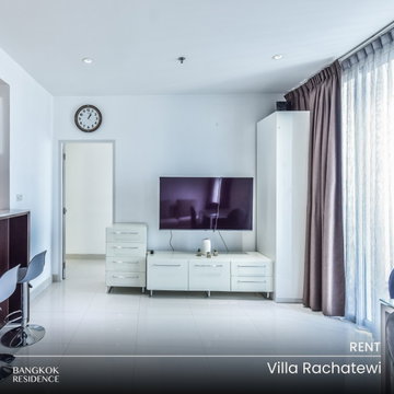 เช่าคอนโด⚡️Villa Rachatewi 2นอน 85ตร.ม. 40K 🛋️ ยูนิตสวย เฟอร์ครบ ใกล้ BTS ราชเทวี