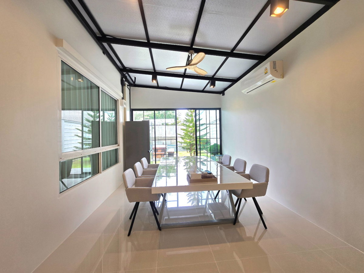 รูป Habitia Motif ฮาบิเทีย โมทิฟ บ้านเดี่ยวหลังใหญ่ กว้างมาก แต่งใหม่ มีบ่อปลาคราฟท์ เฟอร์นิเจอร์สวยพร้อมอยู่ - รูปที่ 23/59