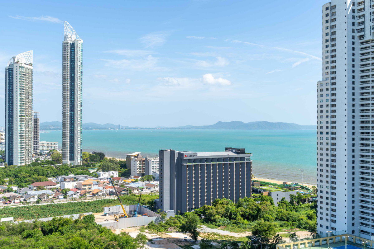 รูป [ให้เช่า] คอนโด Lumpini Seaview Jomtien ชั้นสูง วิวทะเลสวย เฟอร์ครบ พร้อมเข้าอยู่! - รูปที่ 25/61
