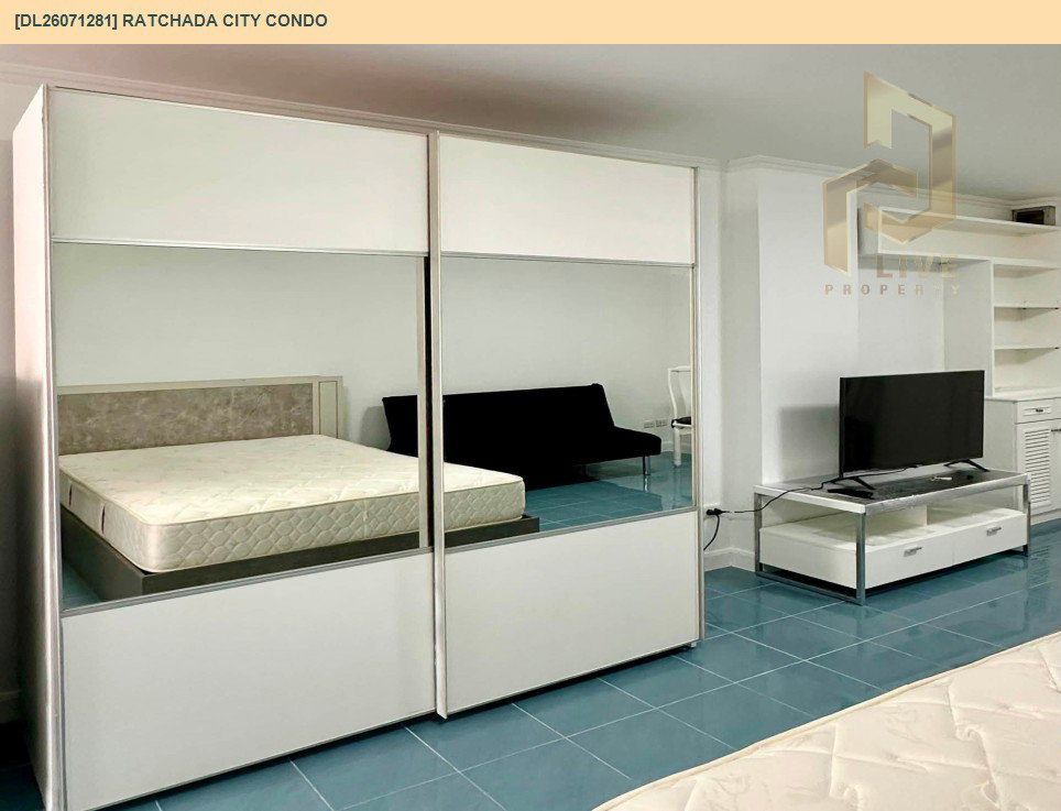 รูป DL26071281 ให้เช่าคอนโด รัชดา ซิตี้ คอนโด (Ratchada City Condo) ใกล้ MRTห้วยขวาง พร้อมเข้าอยู่ โทรด่วน 0638692663 LineID @952jdxxk - รูปที่ 5/6