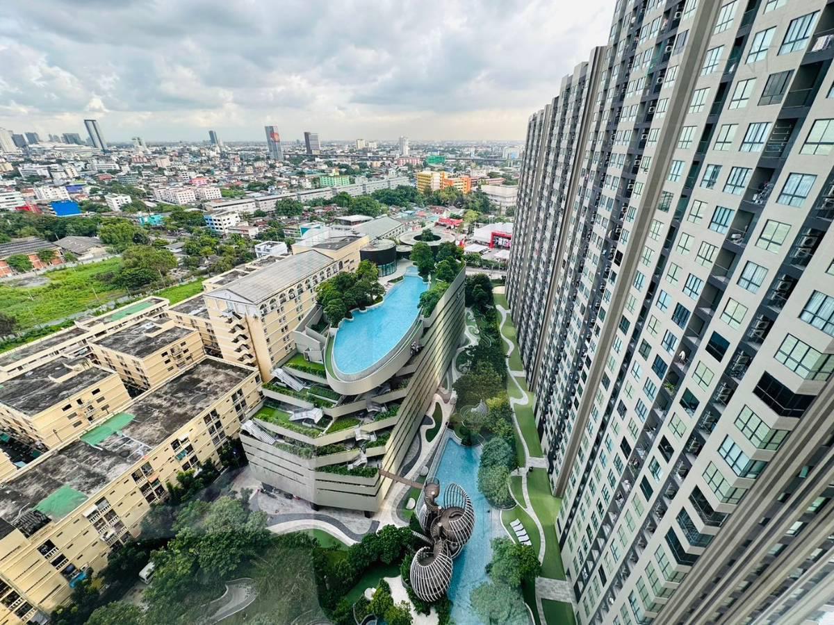 รูป ให้เช่าคอนโด เอลลิโอ เดล เนสท์ อุดมสุข อาคาร  ชั้น 22 2 ห้องนอน ขนาด 52 ตรม ใกล้ Makro อุดมสุข - รูปที่ 7/8