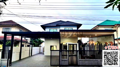 บ้านเดี่ยว กรุงเทพมหานคร : ขาย บ้านเดี่ยว 2 ชั้น หมู่บ้าน เค.ซี.การ์เด้นโฮม 3 ใกล้ รถไฟฟ้าสายสีชมพู สถานีมีนบุรี