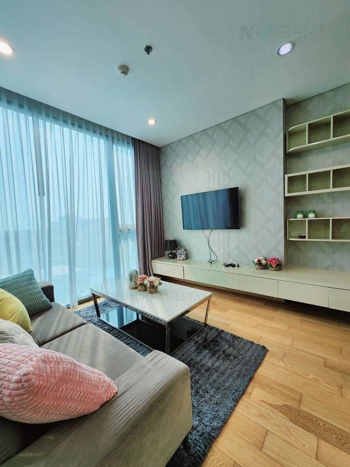 รูป 🚩 ให้เช่าคอนโด เดอะ บรีส นราธิวาส อาคาร 1 ชั้น 14 1 ห้องนอน ขนาด 45.00 ตรม ใกล้ เทสโก้ โลตัส พระราม 3 - รูปที่ 6/8