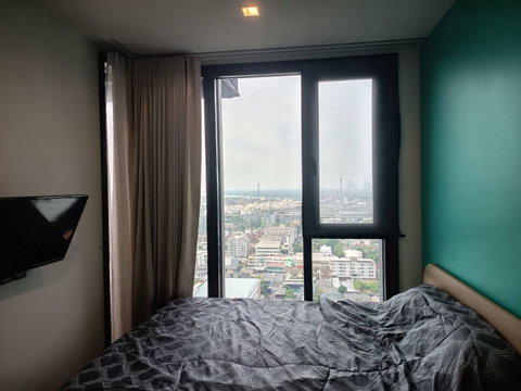 P-136939 ให้เช่า The Line Sukhumvit 101 Duplex 1 ห้องนอน ชั้น 20 วิวเมืองสวย ใกล้ BTS ปุณณวิถี Line: @easythaihome 085-592-2897
