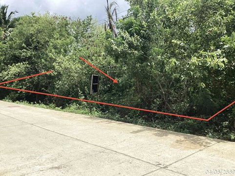 LAND 1662 Sq.w. Kui Buri Prachaubkirikhan for 831,000