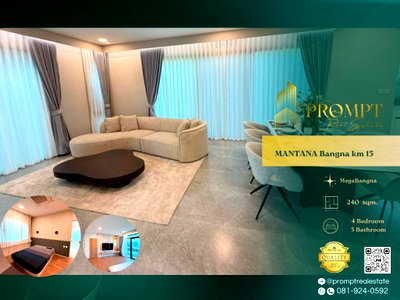 Houses for rent Bronson and Jacobs International  : MN05177 - MANTANA Bangna km 15 : MegaBangna