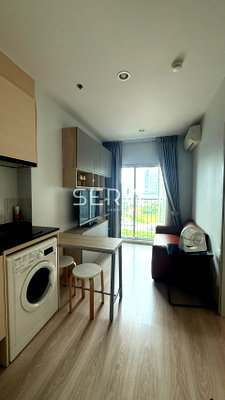 Condos for rent : 1 Bed Large Room City View Fully furnished Good Lacation Close To MRT Thailand Cultural Centre Station @  Noble Revolve Ratchada