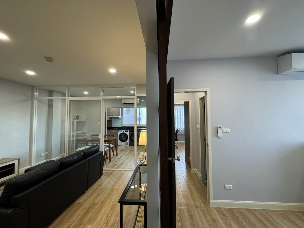 รูป Condo for RENT:  City Home Sukhumvit 101   𝐒𝐢𝐳𝐞 :  69 sqm. 2 Bed 1 Bath /Corner room/ Facing northeast  on  8th  Building : A1  ✅Fully furnished - รูปที่ 11/17