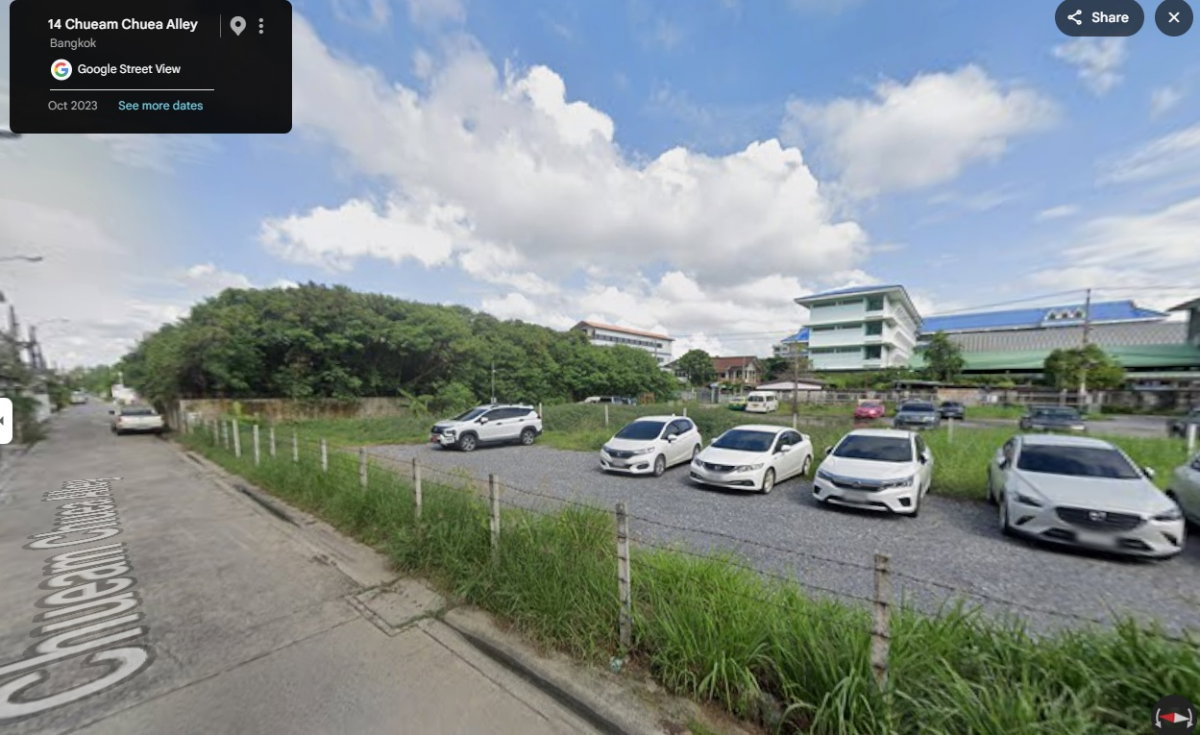 รูป ขายที่ดิน 400ตรว. ในซอยเฉลิมพระเกียรติ ร9 ซอย 25และ27 ใกล้สวนหลวงร.9 ใกล้ MRTศรีอุดม - รูปที่ 3/3