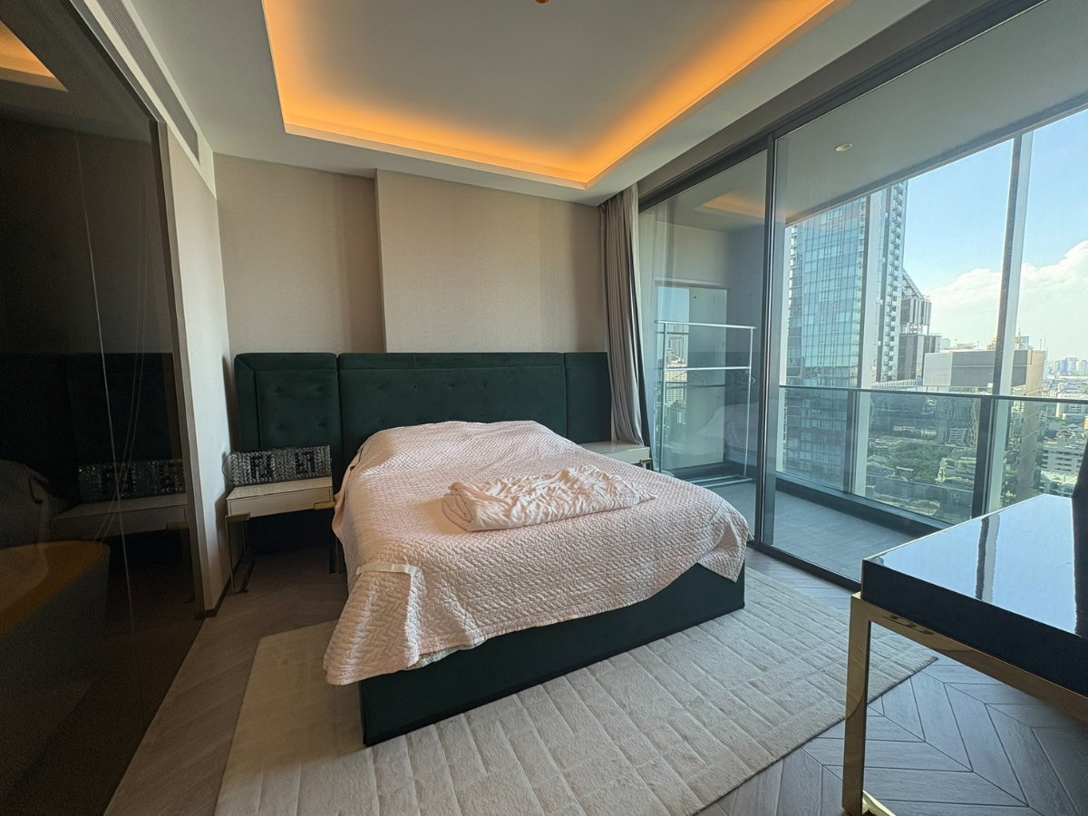 รูป Pet Friendly  ชั้น 25  ห้องมุม  !! ให้เช่าคอนโดหรู ดิ เอสเทลล์ พร้อมพงษ์ โครงการระดับไฮเอนด์จาก Raimon Land 55.63 ตร.ม. | #TPI-3242  - รูปที่ 8/17