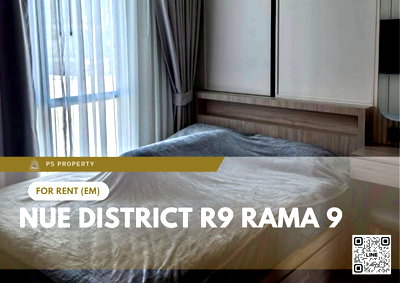 Condos for rent : For Rent ✨ Nue District R9 Rama 9 ✨ Fully furnished and equipped with appliances; near MRT Rama 9.
