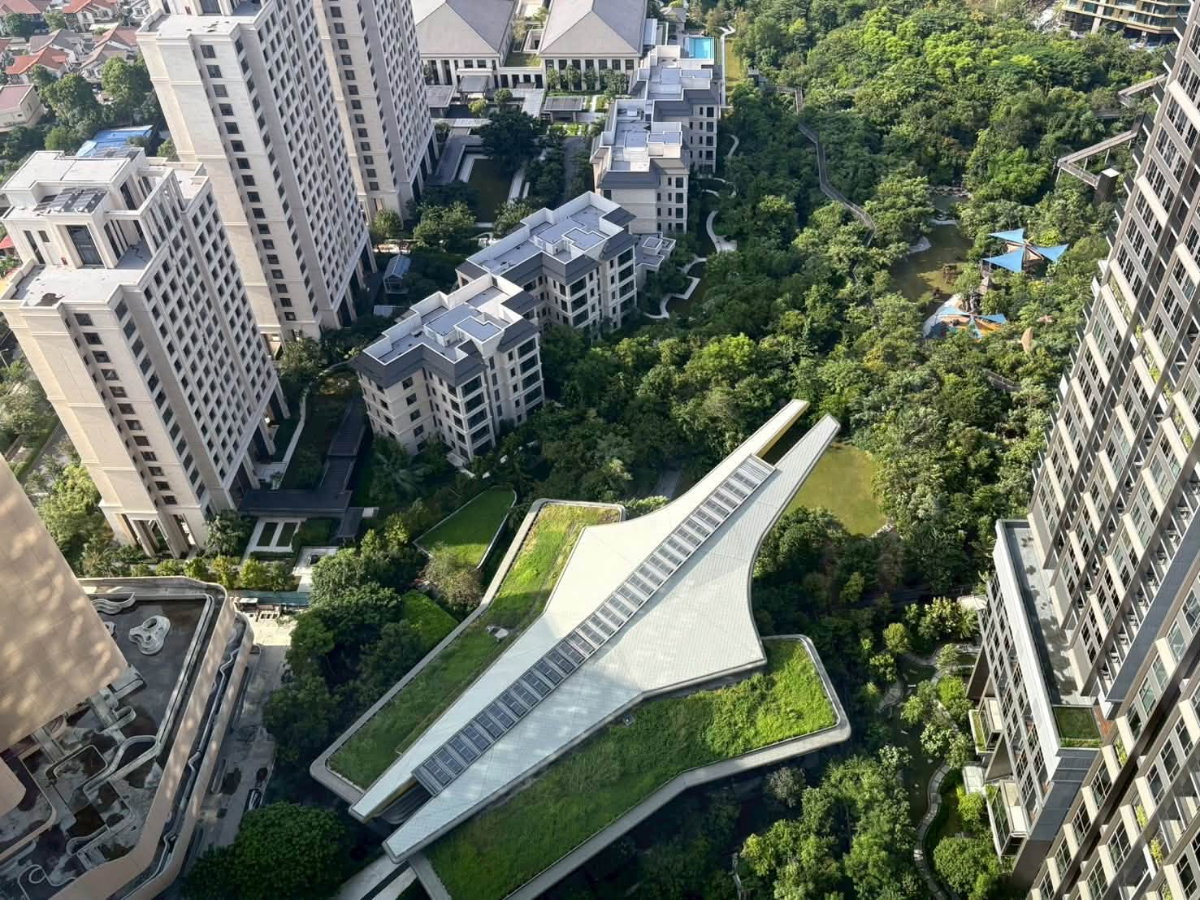 รูป Condo for RENT/Sale  : Whizdom the Forestias  𝐒𝐢𝐳𝐞 :  57.52 sqm. 2 Bed/2 Bath/วิวสวนป่า/ หันทิศใต้  𝐅𝐥𝐨𝐨𝐫 : 42nd  Building :  Destinia - รูปที่ 14/15