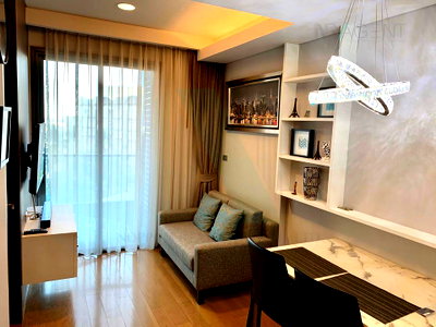 คอนโดให้เช่า : ให้เช่าคอนโด เดอะ ลุมพินี 24 อาคาร 1 ชั้น 5 1 ห้องนอน ขนาด 33.00 ตรม ใกล้ รพ.เทพธารินทร์