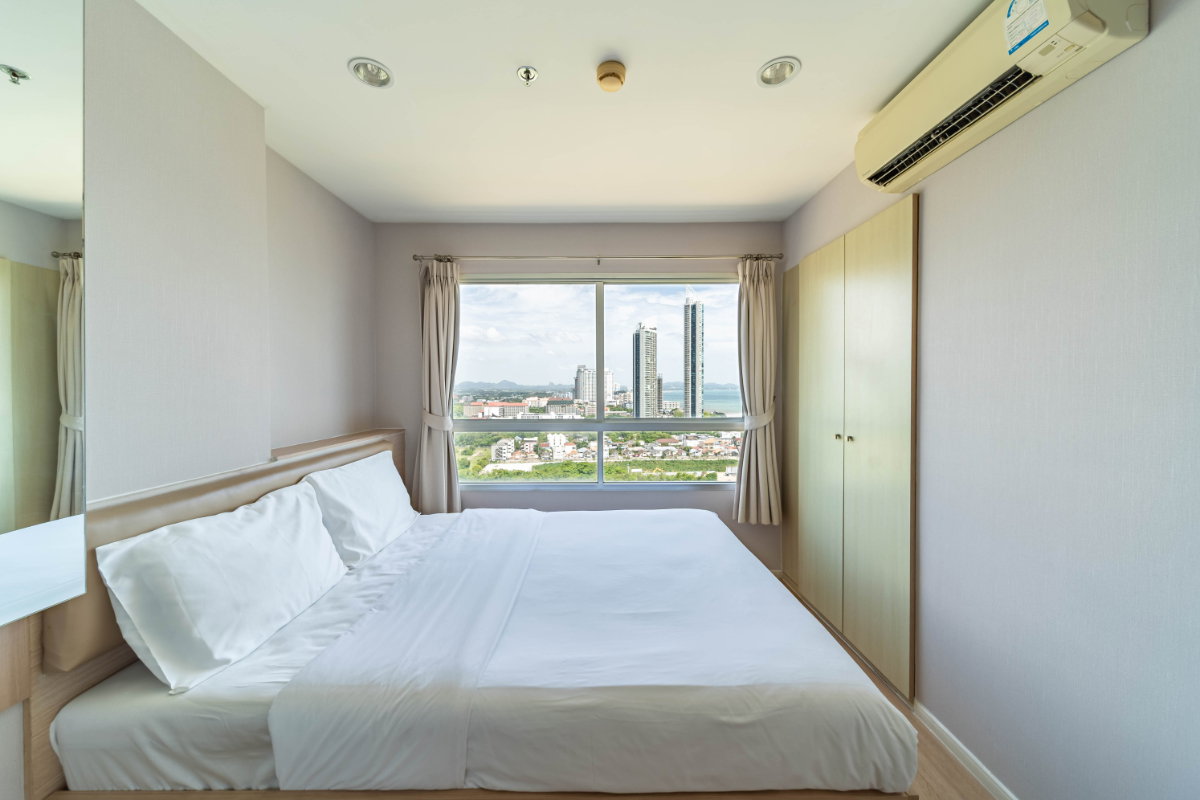 รูป [ให้เช่า] คอนโด Lumpini Seaview Jomtien ชั้นสูง วิวทะเลสวย เฟอร์ครบ พร้อมเข้าอยู่! - รูปที่ 13/61