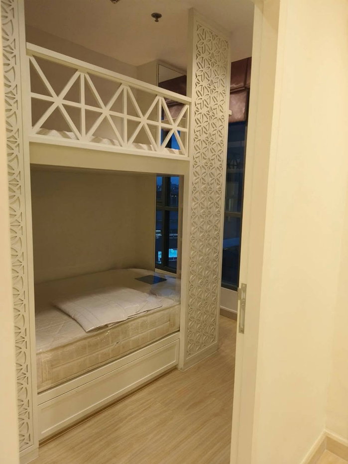 picture Condo for RENT : Ideo Mobi Sathorn 𝐒𝐢𝐳𝐞 : 42.5 sqm. 𝐓𝐲𝐩𝐞 : 2 Bedroom /1 Bathroom 𝐅𝐥𝐨𝐨𝐫 : 9th - 5/10