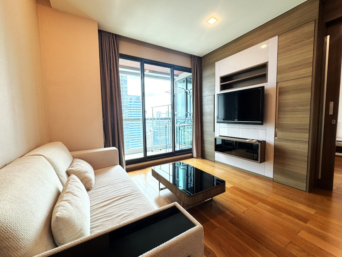รูป 🧡 Line ID: @Ressy | 🔥 56.1 SQm The Address Sathorn 12 | Near BTS Saint Louis | Ready for Viewing - รูปที่ 4/4