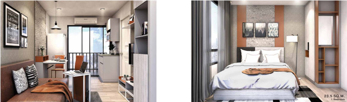 picture ðFor SaleðĨ : The Cube Loft Srinakarin - Theparak ðĨNear MRT AND BTS SKY LINE - 14/18