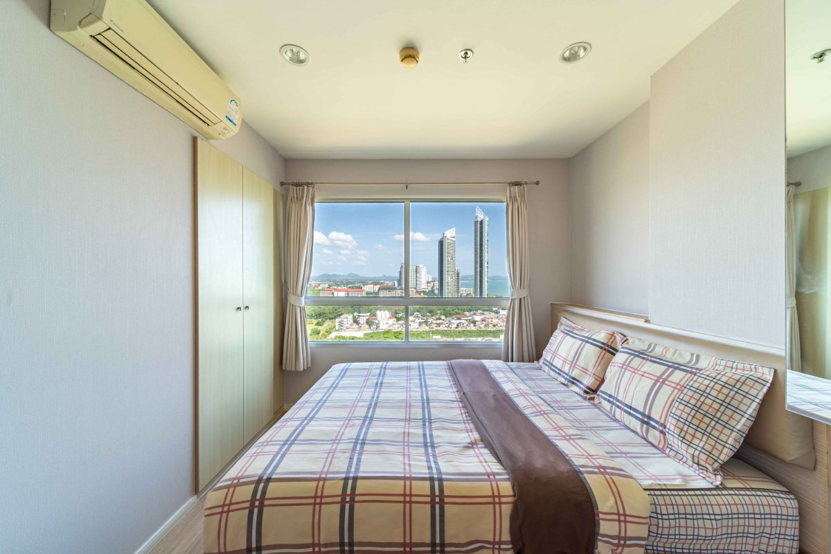 รูป [ให้เช่า] คอนโด Lumpini Seaview Jomtien ชั้นสูง วิวทะเลสวย เฟอร์ครบ พร้อมเข้าอยู่! - รูปที่ 36/61
