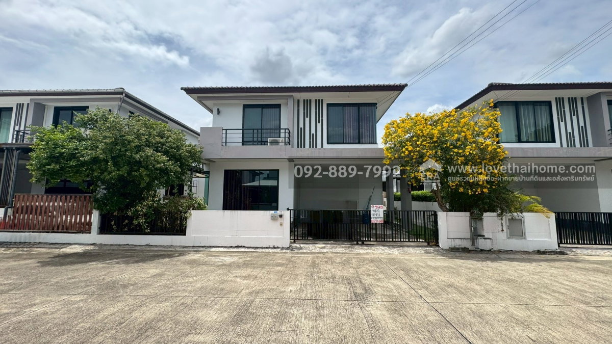 รูป ขายบ้านเดี่ยว 2 ชั้น หมู่บ้านเดอะพราว เอกชัย-พระราม2 ถนนเอกชัย13 พื้นที่ 50 ตรว. ขายเพียง 5.9 ล้านบาท สภาพสวยพร้อมอยู่ ราคาถูกที่สุดในโครงการ - รูปที่ 7/8