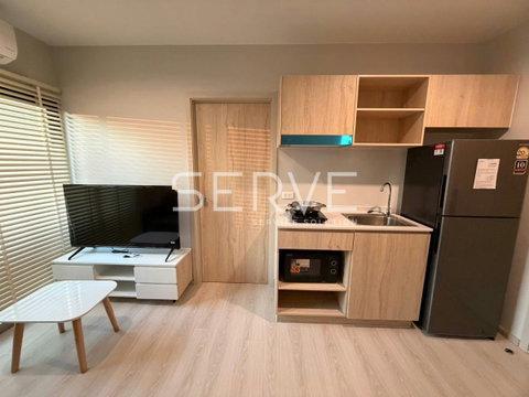 1 Bed High Fl. 30+ City View Fully furnished Good Location 20 Steps From MRT Si La Salle Station @ Nue Noble Srinakarin Lasalle