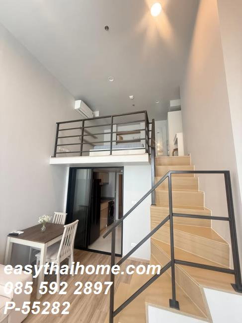 รูป P-55282 ให้เช่า Duplex Culture Thonglor 1 ห้องนอน ชั้น 24 วิวเมืองสวย ใกล้ BTS ทองหล่อ Line: @easythaihome 085-592-2897 - รูปที่ 17/18