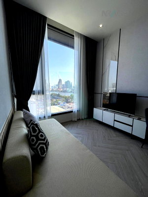 Condos for rent : 🎉 For Rent Condo CHAPTER CHAROENNAKHORN-RIVERSIDE Building A, Floor 12,1 bed room, Room size 34.00 sqm