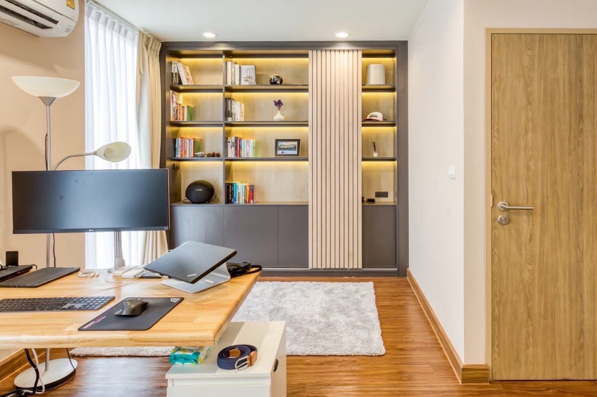 รูป 🏡 ให้เช่า ทาวน์โฮม 3 ชั้น โครงการ Plume วัชรพล–เอกมัย 2 ห้องนอน 3 ห้องน้ำ บ้านสวย เฟอร์นิเจอร์ครบ พร้อมเข้าอยู่ • ไม่อนุญาตให้เลี้ยงสัตว์ - รูปที่ 9/13
