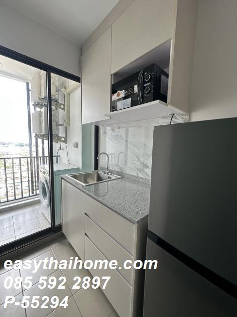 รูป P-55294 ให้เช่า Regent Home Wutthakat 1 ห้องนอน ชั้น 20 วิวเมืองสวย ใกล้ BTS ตลาดพลู Line: @easythaihome 085-592-2897 - รูปที่ 12/13