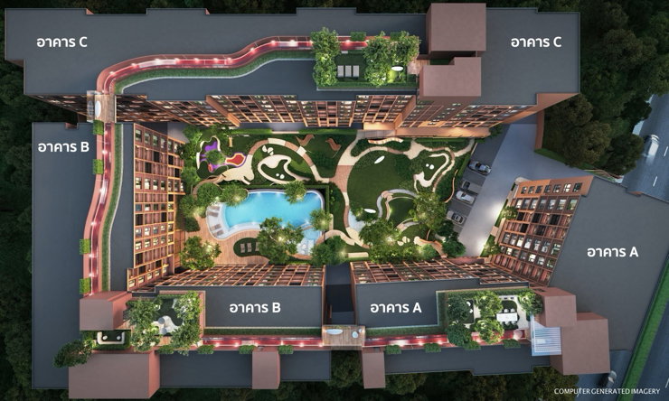 picture Condo for rent at Wonder Kaset project. - 15/15