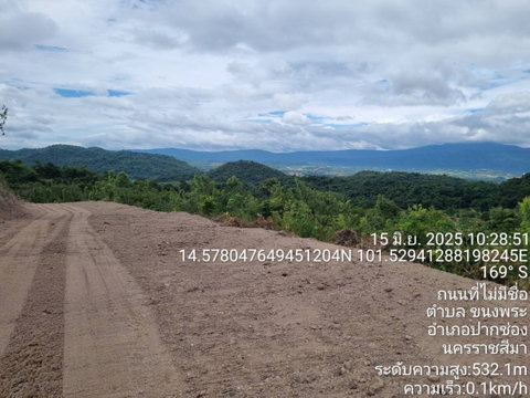 ขายที่ดินบนเนินเขา ขนงพระ เขาใหญ่ ปากช่อง ที่ดินบนเนิน 37 ไร่ เทควิวเขาใหญ่สวย มองไกลสุดสายตา ที่สูงความสูงจากระดับน้ำ 550ม ติดถนนลาดยาง เดินทางสะดวก