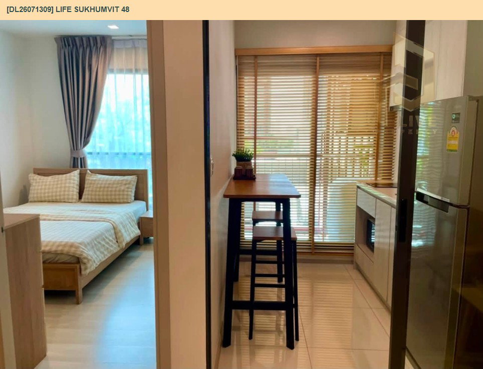 รูป DL26071309 ให้เช่าคอนโด ไลฟ์ สุขุมวิท 48 (Life Sukhumvit 48) ใกล้ BTS พระโขนง พร้อมเข้าอยู่ โทรด่วน 0638692663 LineID @952jdxxk - รูปที่ 4/13