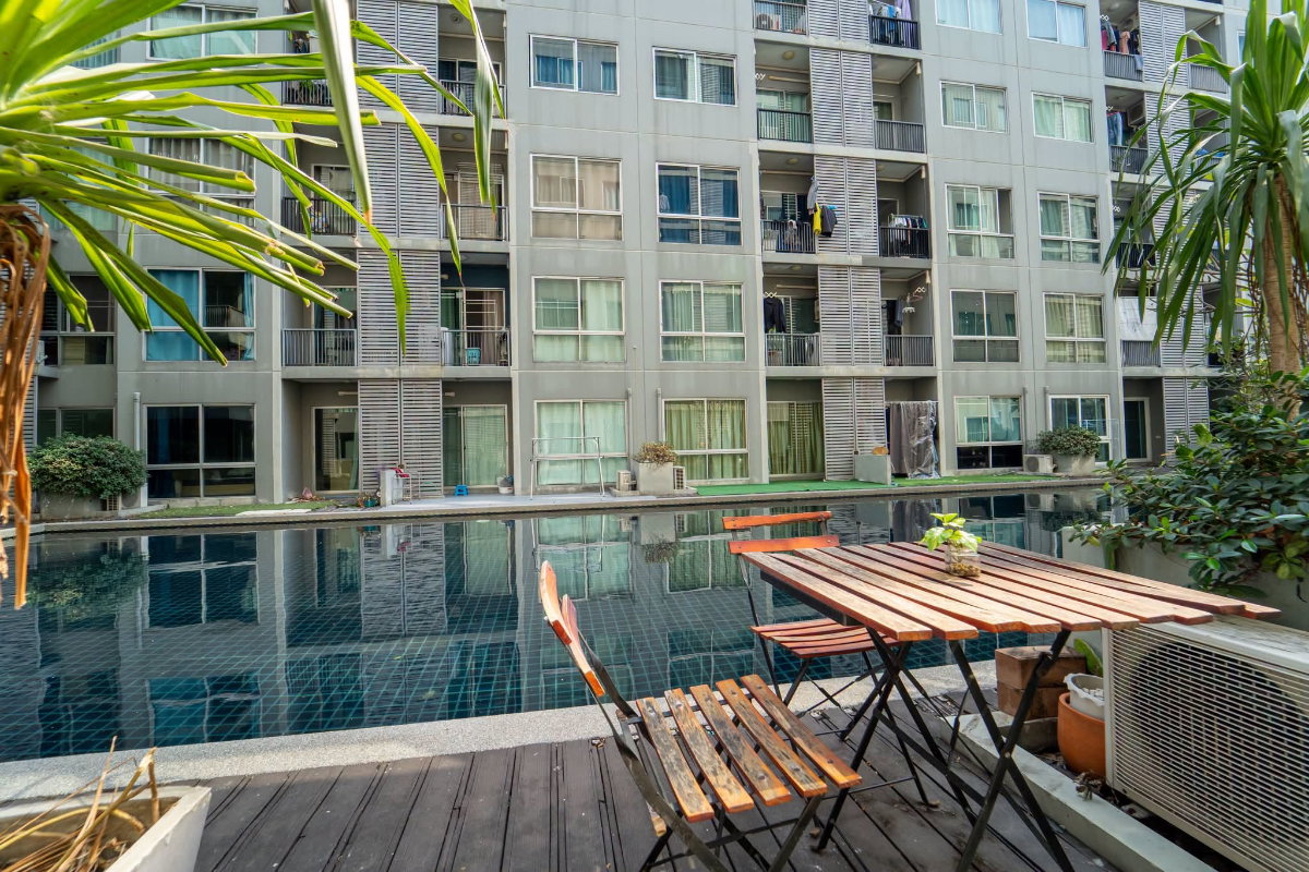 รูป คอนโดสุทธิสาร ติดสระว่ายน้ำ ห้องสวย - รูปที่ 4/6