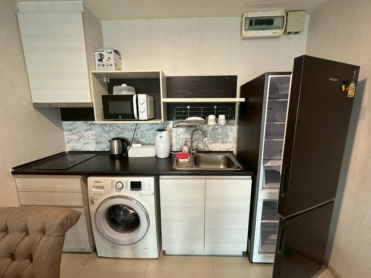 รูป T1531 คอนโดให้เช่า Life Ratchadapisek (ไลฟ์ รัชดาภิเษก) ห้องสวย เฟอร์ครบ ราคาพิเศษ - รูปที่ 4/18