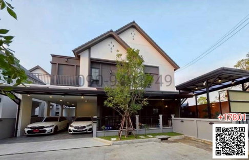 ขาย บ้านเดียว 2 ชั้น หมู่บ้าน เซนโทร บางนา  พร้อมเข้าอยู่