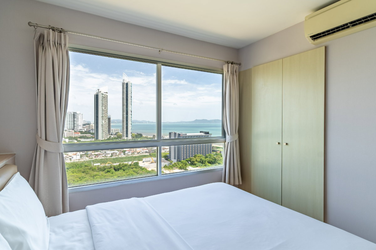 รูป [ให้เช่า] คอนโด Lumpini Seaview Jomtien ชั้นสูง วิวทะเลสวย เฟอร์ครบ พร้อมเข้าอยู่! - รูปที่ 14/61