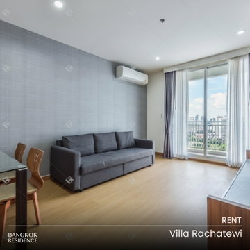 Rental Condo ⚡️ Villa Rachatewi, 3BR 105.70 sq.m. 55K 🌟 Beautiful Rare Unit, Near BTS Ratchathewi
