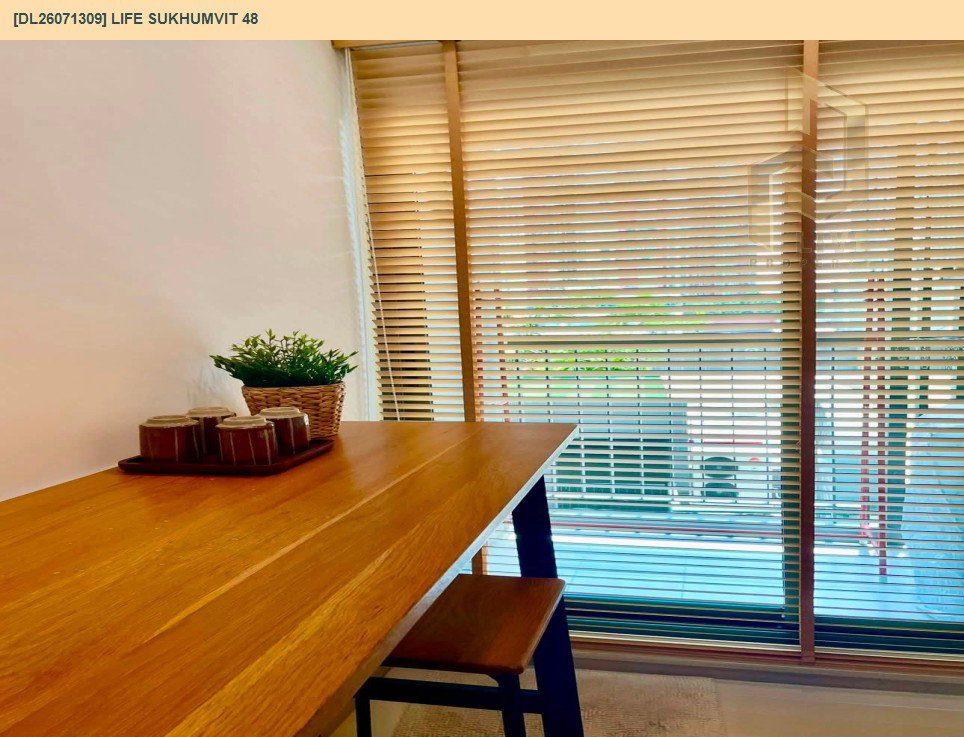 รูป DL26071309 ให้เช่าคอนโด ไลฟ์ สุขุมวิท 48 (Life Sukhumvit 48) ใกล้ BTS พระโขนง พร้อมเข้าอยู่ โทรด่วน 0638692663 LineID @952jdxxk - รูปที่ 5/13
