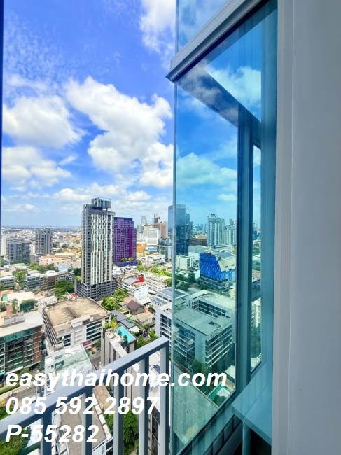 รูป P-55282 ให้เช่า Duplex Culture Thonglor 1 ห้องนอน ชั้น 24 วิวเมืองสวย ใกล้ BTS ทองหล่อ Line: @easythaihome 085-592-2897 - รูปที่ 16/18