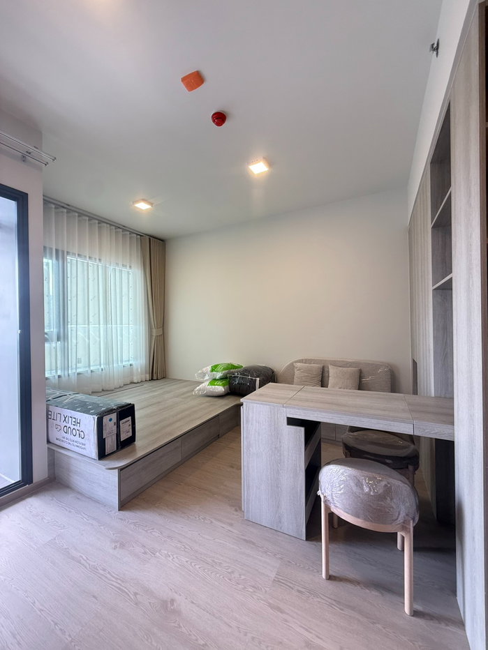 picture Condo for rent, Cobe Kaset-Sri Pathum, 10th floor, 27 sq m. Rent: 16,000 THB. Contact Line @802dkhwu for quick response  - 9/14