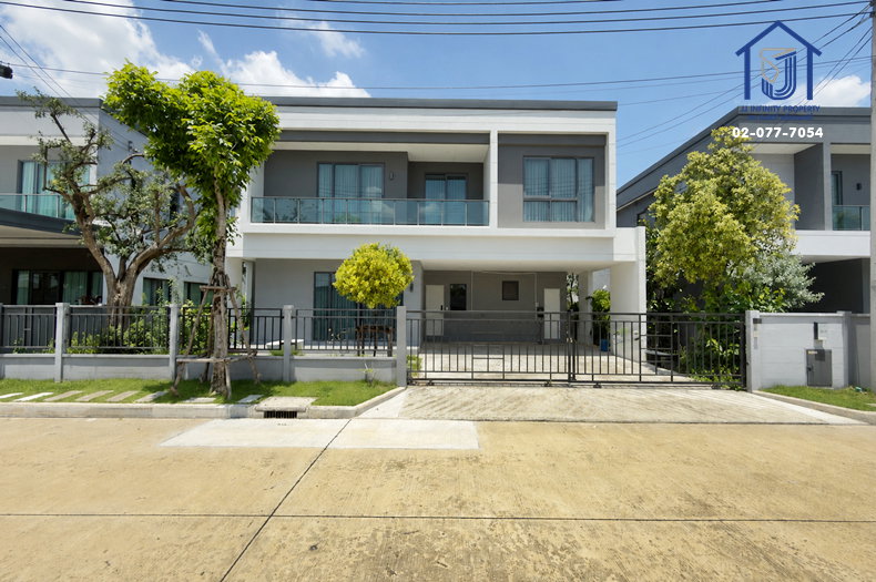 รูป ขายบ้านเดี่ยว 2 ชั้น หมู่บ้านCENTRO รามอินทรา - จตุโชติ 2 ใกล้ทางด่วนกาญจนาภิเษก และทางด่วนจตุโชติ - รูปที่ 1/24