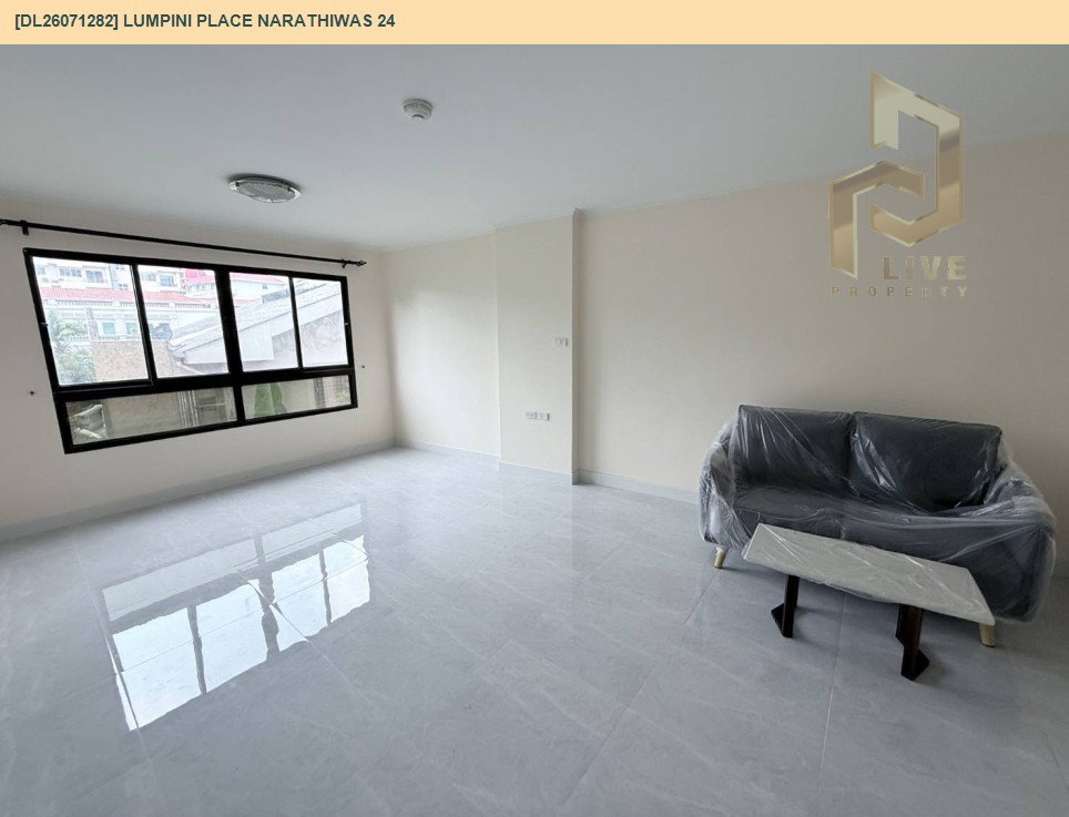 รูป DL26071282 ขายคอนโด ลุมพินี เพลส นราธิวาส 24 (Lumpini Place Narathiwas 24) ใกล้  พร้อมเข้าอยู่ โทรด่วน 0653619502 LineID @952jdxxk - รูปที่ 3/11