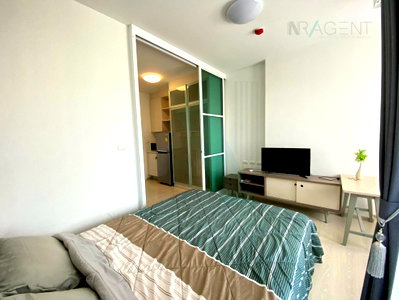 Condos for rent : 🎊 For Rent Condo CHAPTER ONE ECO RATCHADA - HUAI KHWANG Building D, Floor 12,Studio, Room size 23.00 sqm