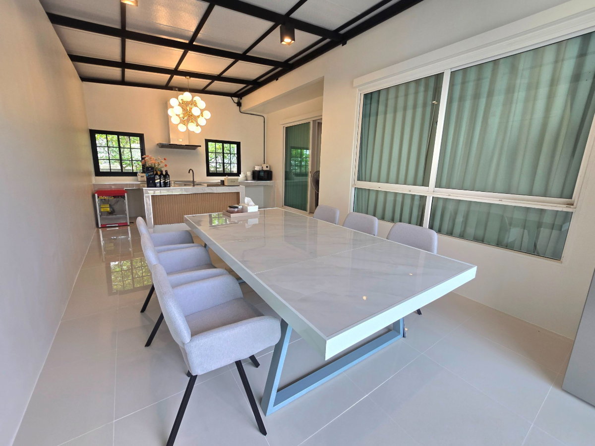 รูป Habitia Motif ฮาบิเทีย โมทิฟ บ้านเดี่ยวหลังใหญ่ กว้างมาก แต่งใหม่ มีบ่อปลาคราฟท์ เฟอร์นิเจอร์สวยพร้อมอยู่ - รูปที่ 20/59
