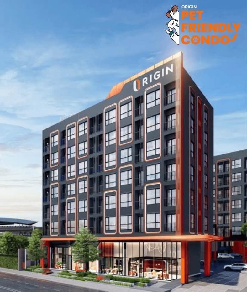 picture (Pet Friendly 🐶🐱) Code: 26KJ3867  for rent Origin Play Sri Udom Station 🔥🔥 Line ID: @kjcondo (with @)🔥🔥 - 12/12