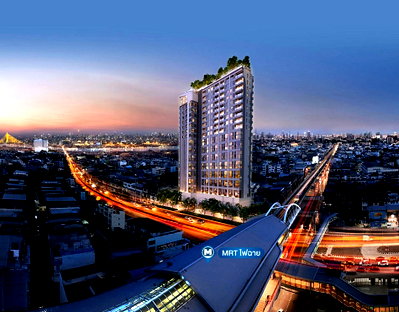 Condos for sale : Call : 096-559-2695 Urgent sale Condo So Origin Siriraj, Simplex 35.33 sq.m 15 floor, East facing, Rare item room