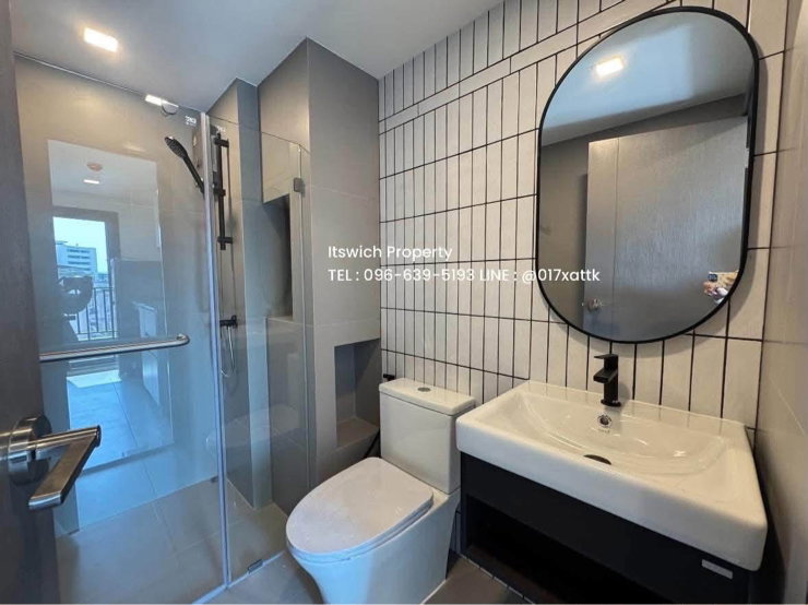 รูป [For Rent] คอนโด แชปเตอร์ วัน มอร์ เกษตร 〰️ ห้องใหม่มือ1 พร้อมอยู่คนแรก มินิมอลมาก 🌳 - รูปที่ 7/7