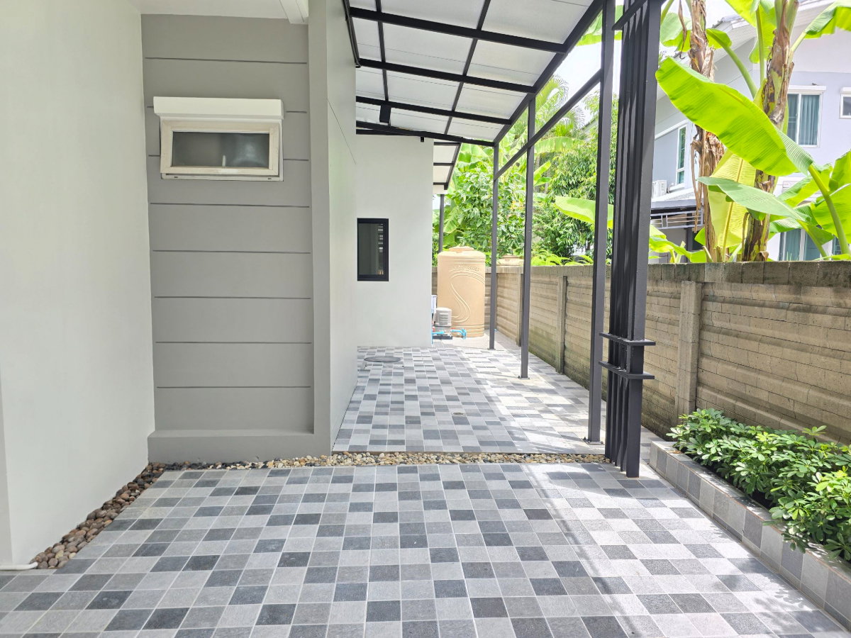 รูป Habitia Motif ฮาบิเทีย โมทิฟ บ้านเดี่ยวหลังใหญ่ กว้างมาก แต่งใหม่ มีบ่อปลาคราฟท์ เฟอร์นิเจอร์สวยพร้อมอยู่ - รูปที่ 58/59