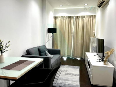 Condos for rent : For rent condo IDEO Q PHAYATHAI Building 1, Floor 37,1 bed room, Room size 41.00 sqm